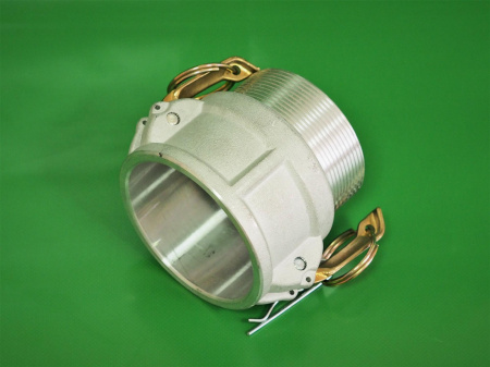 Розетка резьбовая из алюминия носико-рычажного соединения КАМЛОК/CAMLOCK тип B