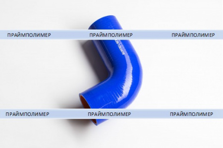 Патрубок силиконовый для КАМАЗ угловой (L110/150 d60 угол 90)