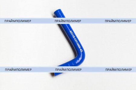 Патрубок силиконовый для КАМАЗ расширительного бачка (d12, L70/120, угол 90)