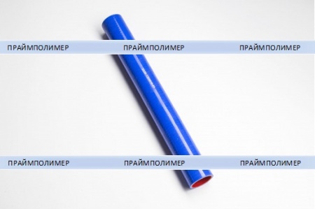 Патрубок силиконовый для МАЗ радиатора верхний (L420, d42) (аналог 4320Я-1303010) Синие
