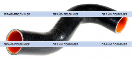 Патрубок силиконовый для ГАЗ радиатора верхний 3309, 33081 (дв. ММЗ-245)