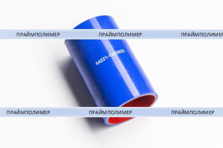 Патрубок силиконовый для МАЗ насоса водяного отводящий (L130, d70)